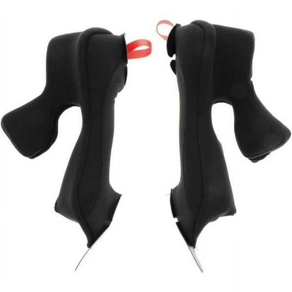 FirstGear Ajax Adventure Helmet Replacement Cheek Pads Black XS