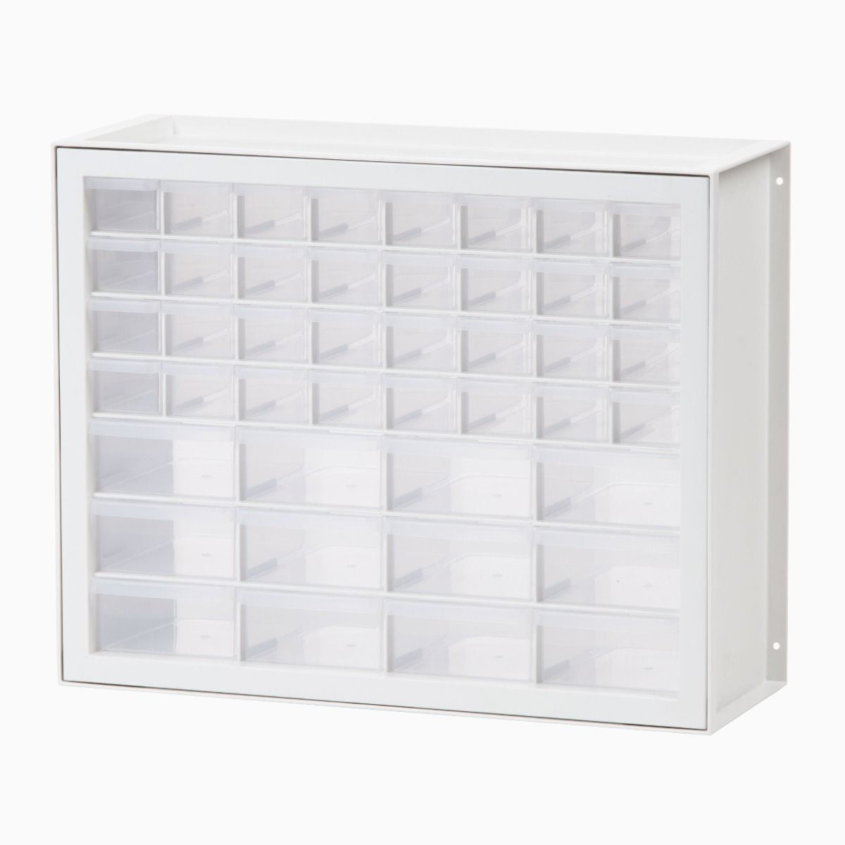 Iris 44 Drawer Clear Plastic Craft Garage Storage System White Walmart Canada