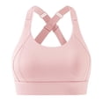 thumbnail image 3 of Sakmal Compression Sports Bras for Women High Support Racerback Yoga Fleece Lined Sports Bras for Women L, 3 of 4