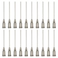 thumbnail image 1 of Agujas de dispensación de 16Ga, 52PCS de 1.5 pulgadas, agujas de dispensación de punta roma industriales con aguja de bloqueo Luer para rellenar tintas líquidas, adhesivos, aceites, gris, 1 of 7