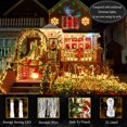 thumbnail image 4 of MesaSe ” LED String Lights For Thanksgiving / Christmas / New Year Twinkle Lights with 8 Modes Memory for Home Tree Yard Room Indoor & Outdoor Decorations”, 4 of 13