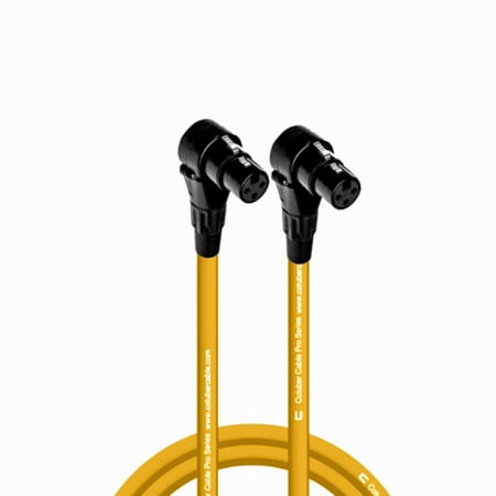 Coluber Cable - Right Angle XLR Female to Right Angle XLR Cable Female
