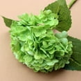 thumbnail image 6 of Artificial Flowers Outdoor Artificial Hydrangea Flowers UV Resistant Fake Plants, Faux Plastic Flower for Indoor Outside Hanging Plants Garden Porch Window Home Wedding Decor (Dark Green), 6 of 6