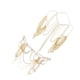 thumbnail image 5 of Las Mujeres De Metal Borla De Oro Borla Cuerpo Cadena Arnés Collar Moda Joyería, 5 of 9