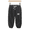 Black, variant on LYMAYTER Boys Girls Pants Kids Casual Sweatpants Elastic Waist Drawstring Comfortable Soft Spring Autumn Daily Wear