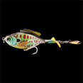 thumbnail image 4 of LIXADA 3.7in / 0.60oz Topwater Wobbler Bait Pez dorado realista, 4 of 7