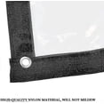 thumbnail image 5 of Waterproof Tarpaulin With Eyelets, Transparent, Foldable, 5 of 5