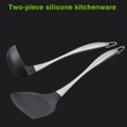 thumbnail image 4 of VALINK Silicone Kitchenware Heat-resistant Non-stick Silicone Shovel/Soup Spoon for Home Cooking Tools, 4 of 6
