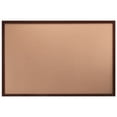 thumbnail image 3 of Aarco Products DBW4860 60 in. W Natural Pebble Grain Cork Bulletin Board Cherry Frame, 3 of 3