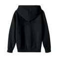 thumbnail image 6 of ZHOGXU Girls Hooded Sweatshirt Floral Letter Print Long Sleeve Back to School Pullover Hoodie For Kids Casual Outdoor Play Wear,Black,3-4 Years, 6 of 7