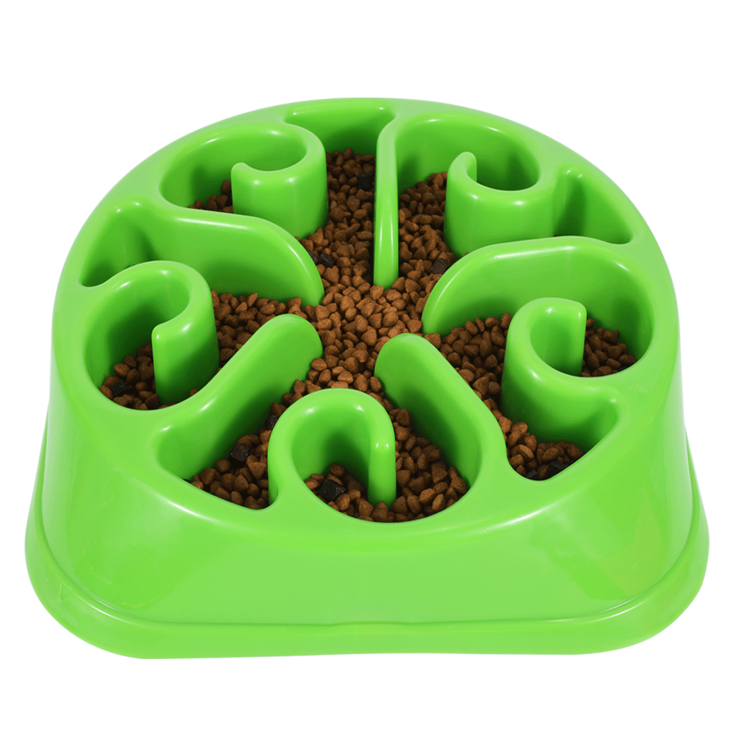 Whippy Slow Feeder Dog Bowl, No Choking Bloat Stop Dog Food Water Feed