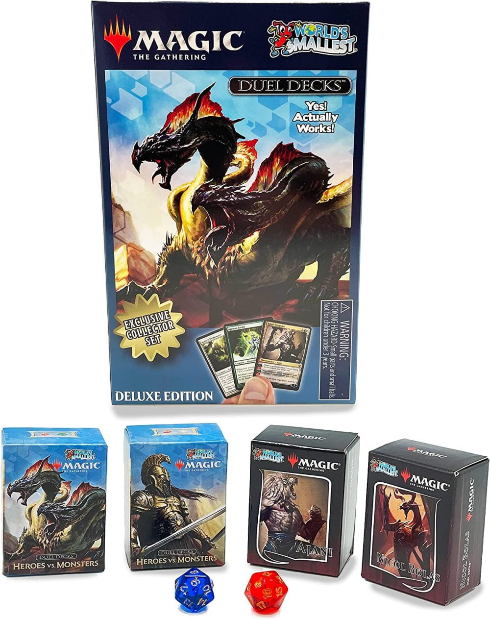World s Smallest Magic The Gathering Exclusive Collector Set Featuring