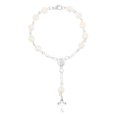 thumbnail image 1 of KAKOWELY Pulsera de cruz religiosa, brazalete clásico de cuentas, pulseras de cuentas, pulsera, 1 of 4