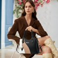thumbnail image 3 of Bolso SimYeer Satchel Monederos de piel para mujer, 3 of 6