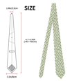 thumbnail image 3 of Yiaed Christmas Trees Print Men's Ties Silk Business Necktie for Husband Father Valentine's day Father's Day Gift, 3 of 7