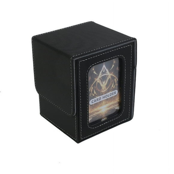 WSBDENLK Card Set Box Magnetic Card Display Box Game Card Storage Box Can Hold 100 Double Sleeve Cards Gifts Children Fall Savings Clearance