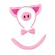 thumbnail image 5 of Conjunto de disfraz de cerdo, tocado, vestido elegante para fiestas, espectáculos de Halloween Sin guantes, 5 of 9