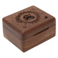 thumbnail image 2 of Caja de música, caja de música de madera vintage Caja de música de madera vintage Caja de música con movimiento chapado en oro Uso conveniente, 2 of 12