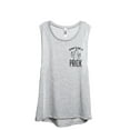 thumbnail image 1 of Don't Be A Prick Women's Fashion Sleeveless Muscle Workout Yoga Tank Top Sport Grey Small, 1 of 3
