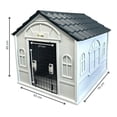 thumbnail image 2 of Casa Térmica para Perros Giropet Mediana GP-CTB96 75x63x65 gris, 2 of 8
