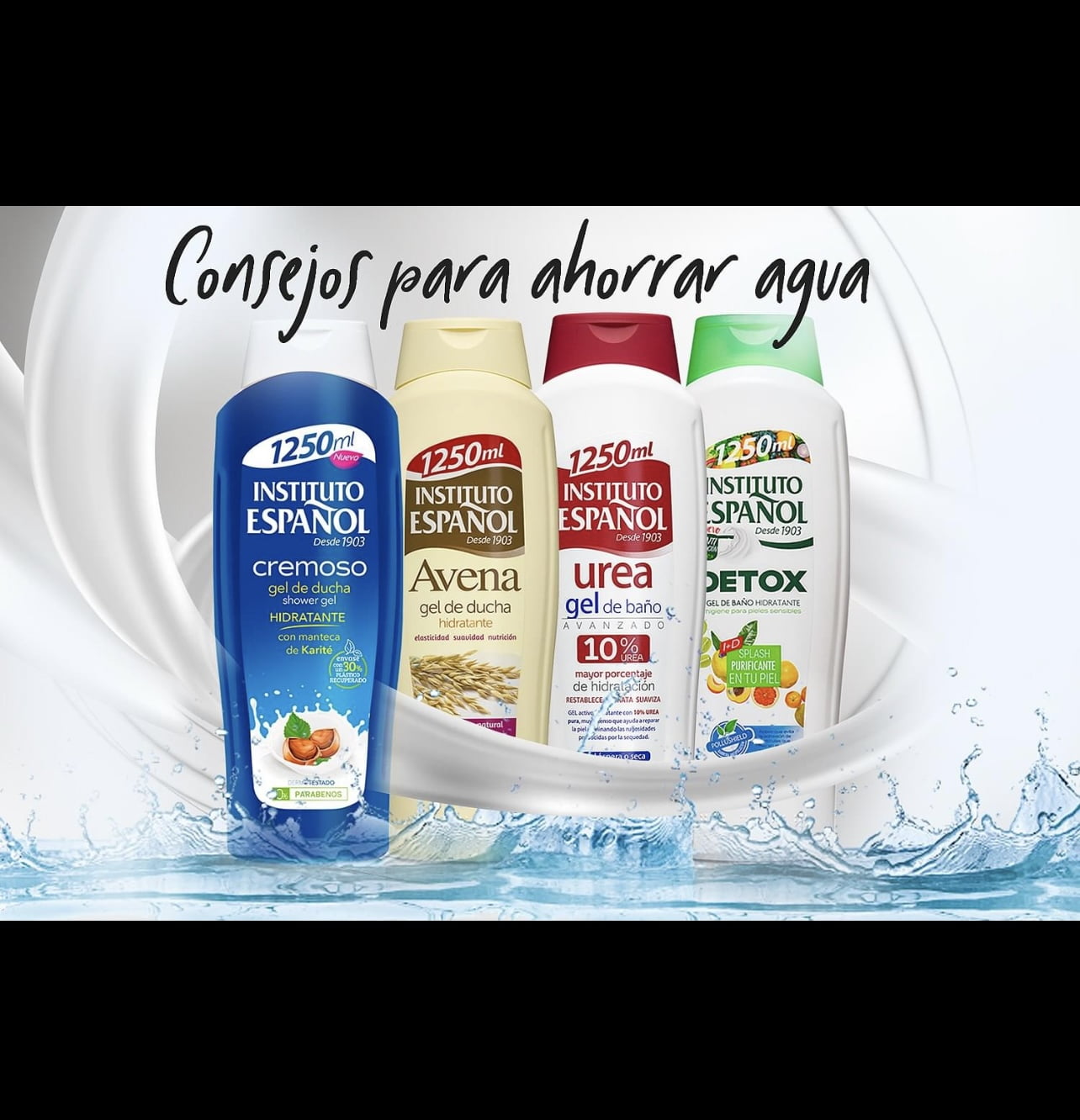 Instituto Espanol Shower Gel Detox 42oz Unisex Individual Bottle for Sensitive and Dry Skin All Ages