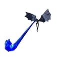 thumbnail image 2 of Dragon Shelf Light for Fantasy Book Lovers, Medieval Fantasy Dragon Statue With Fire Light Strip, Dark Aesthetic Lighting Ornament As Unique Collectible Gift (10.83"-C), 2 of 6