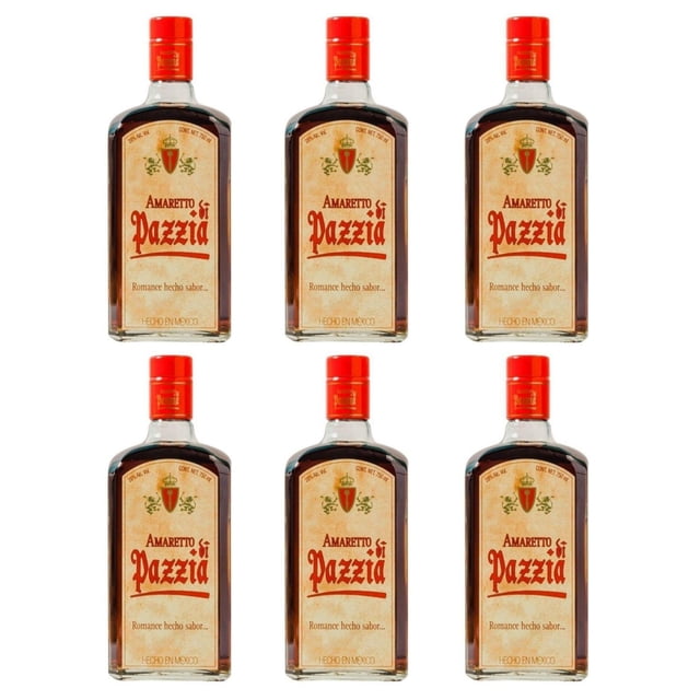 Pack de 6 Amaretto Di Piazzia 750 ml Di Piazzia 750 ml