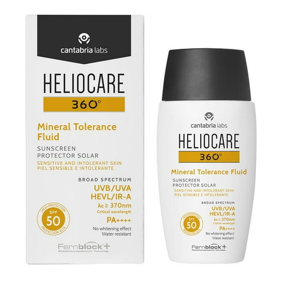 Heliocare 360° Mineral Tolerance Fluid Fps50+ 50 Ml Cantabria Heliocare 360°