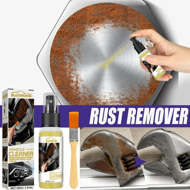 Car Rust Remover Spray Kit Degreaser Brightener Rust - Temu