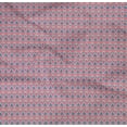 thumbnail image 4 of oneOone Organic Cotton Poplin Twill Fabric Triangle Geometric Print Fabric By The Yard 42 Inches Wide, 4 of 4