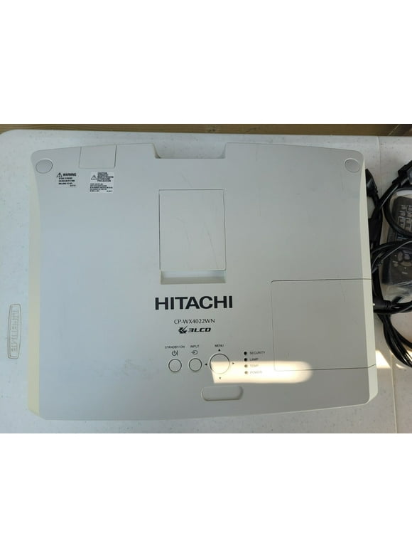 Hitachi CP-WX4022WN 4000 Lumen WXGA 3LCD Projector HD 1080p HDMI w/Bundle-Used