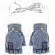 thumbnail image 4 of Guantes con tapa USB Guantes calefactores eléctricos de doble cara USB Guantes calefactores de doble cara USB Guantes cálidos Guantes de 5v, 4 of 5