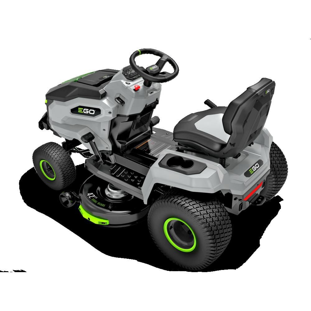 EGO Power+ 42In Lawn Tractor With 6Ah Battery 6Pk, Turbo Charger And Adapter Kit