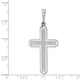 thumbnail image 3 of 14K White Gold Charm Pendant Themed 48 mm 21 Cross, 3 of 4