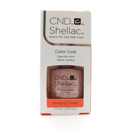 CND Shellac Brand 14+ Day Nail Color Color Coat Blushing Topaz (The Best Shellac Brand)
