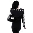 thumbnail image 4 of New Zipped Sweatshirt With Hood In Gothic Style, 4 of 5