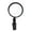 Black, variant on Yoone Bike Rearview Mirror Foldable 360 Degree Rotation Convex Acrylic High Strength Handlebar Mirror for Bicycle