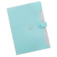 thumbnail image 1 of Carpeta de archivos de expandible de 5 bolsillos, organizador de tamaño A4 / carta para la escuela, negro, amarillo, azul, verde, morado, ros Soledad Carpeta de archivos desplegable A4, 1 of 6