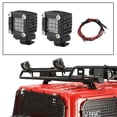 thumbnail image 3 of Luz de coche de rastrero 1/10 LED LIGHT CON SHADE PARA AXIAL SCX10 TRX4 TRX6 Modelo Buggy Crawler Equipaje Luces Luces de la bastidor de equipaje Magideal Luz de coche de rastrero, 3 of 6