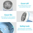 thumbnail image 3 of Fabric Shaver, Electric Lint Remover for Clothes, Battery Operated Defuzzer Lint Shaver with 3 Blades for Sweater, Couch, Blanket, 3 of 9
