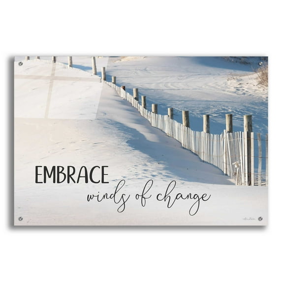 Epic Art 'Embrace Winds of Change' by Lori Deiter Acrylic Glass Wall Art, 36"x24"