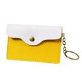thumbnail image 1 of Minnieouse Cartera de cuero para mujer, llaves para tarjetas de crédito, llavero portátil para la escuela, monedero, bolsa organizadora de monedas a la Carteras Amarillo Minnieouse AP012544-01, 1 of 6
