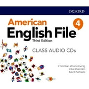 American English File Level 4 Class Audio CDs (Audiobook)