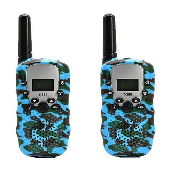 BallsFHK Kids Walkie Talkie 2 Way Radio Upgraded Camouflage Toys For Kids Indoor Outdoor Activities