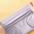 thumbnail image 3 of Maplenight Cotton Underwear for Women Stretch Breathable Soft Comfy Briefs Printed Assorted High-Waisted Panties,Sizes M-3XL, 3 of 8