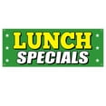 thumbnail image 1 of Lunch Specials 13 oz Vinyl Banner With Metal Grommets, 1 of 5