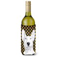 thumbnail image 1 of Bull Terrier Halloween Candy Corn Botella De Vino Aislador De Bebidas Aislador De Bebidas Hugger, 1 of 1