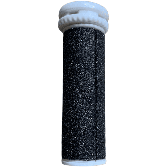 For Emjoi for Mini Pedi Replacement Roller Coarse and Fine Foot Care Refills Black ABS