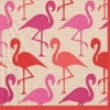 Paper Napkins 12550L Flamingo Strut Lunch Napkins