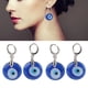 thumbnail image 4 of Aretes De Ojo Azul, Material De Aleaciones De Vidrio Aretes De Resina De Vidrio Azul Resistente Al Desgaste Hermoso Práctico 2 Pares Para La Colocación Diaria Para Regalos ANGGREK Otros, 4 of 8